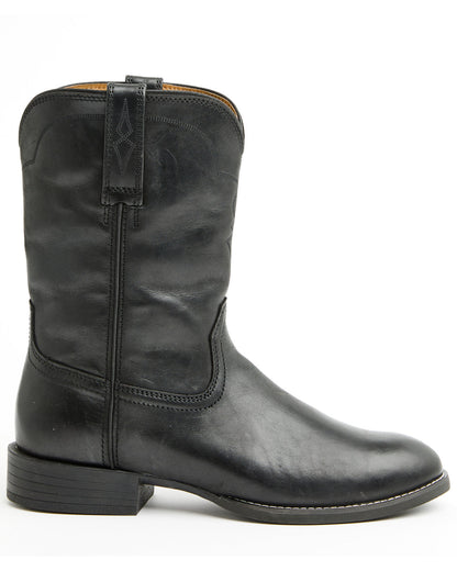 Men's Highland Roper Boots - Round Toe Black