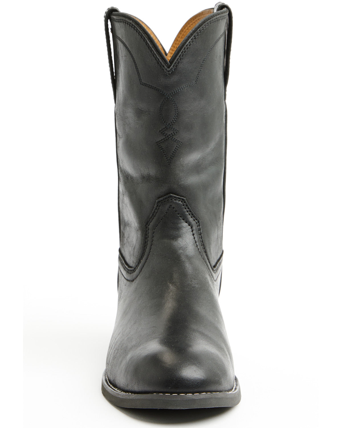 Men's Highland Roper Boots - Round Toe Black