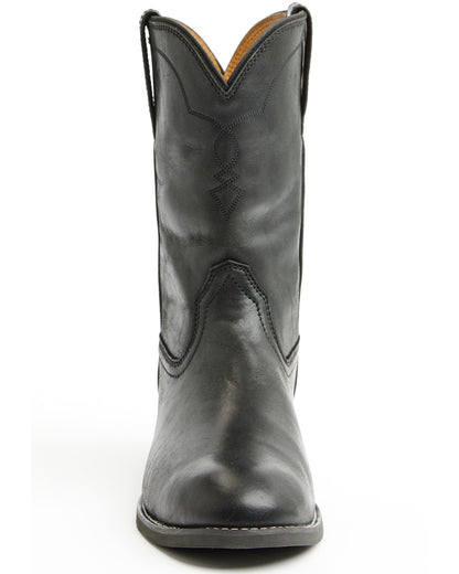 Men's Highland Roper Boots - Round Toe Black