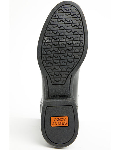 Men's Highland Roper Boots - Round Toe Black