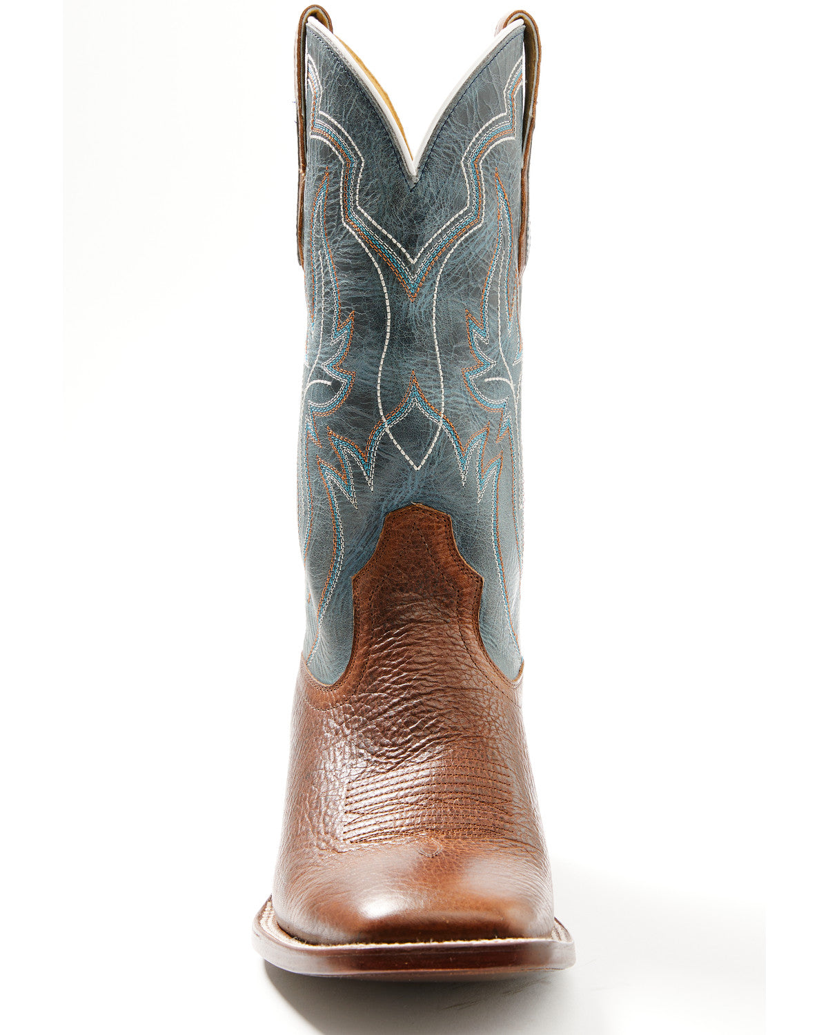 Men's Harper Western Boots - Broad Square Toe Blue