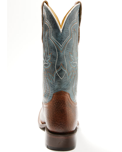 Men's Harper Western Boots - Broad Square Toe Blue