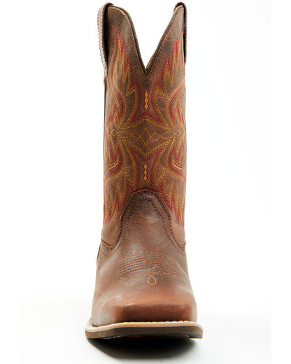 Cush Core® Men's Major Performance Western Boots - Broad Sq Cognac