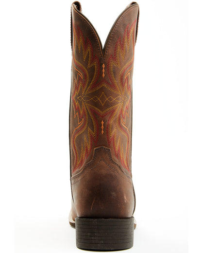 Cush Core® Men's Major Performance Western Boots - Broad Sq Cognac
