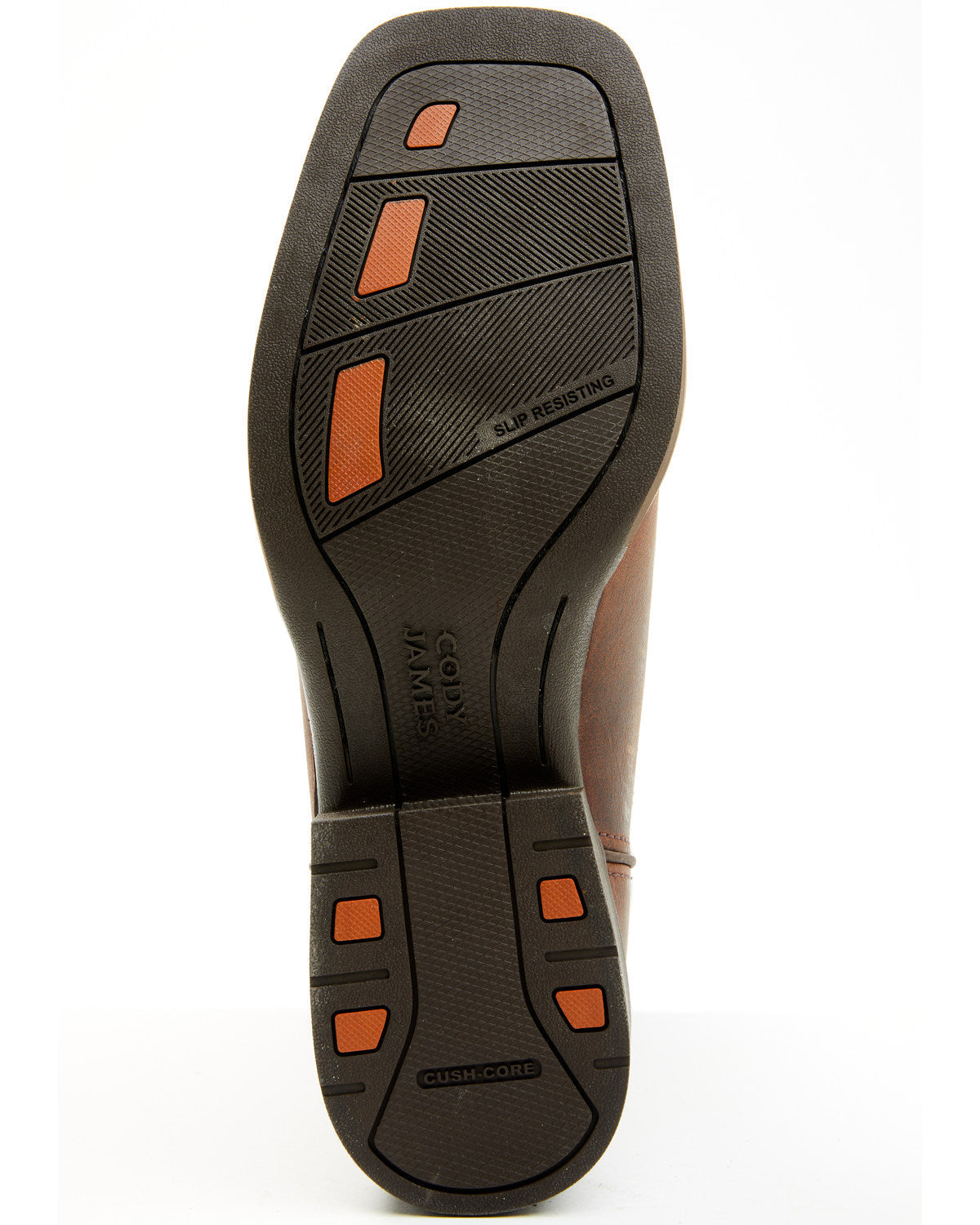 Cush Core® Men's Major Performance Western Boots - Broad Sq Cognac