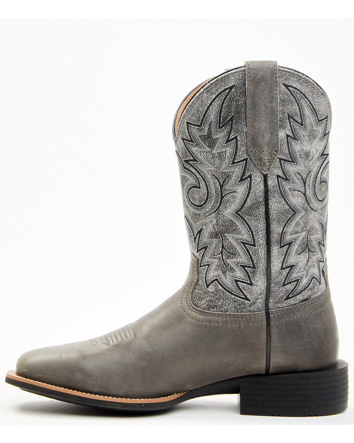 Men's Badge Xero Gravity™ Western Boots - Broad Square Toe Grey