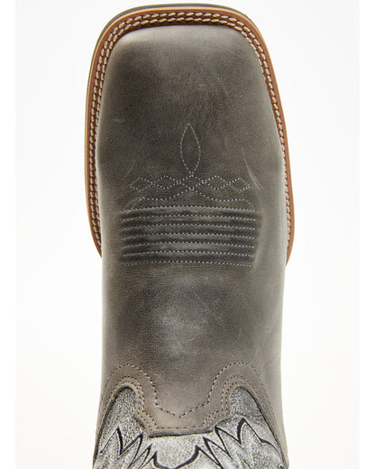Men's Badge Xero Gravity™ Western Boots - Broad Square Toe Grey