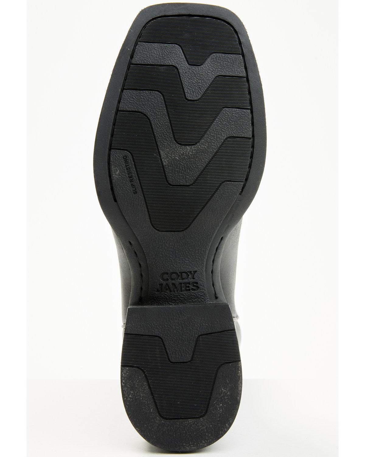 Ace™ Western Boots - Broad Square Toe Black
