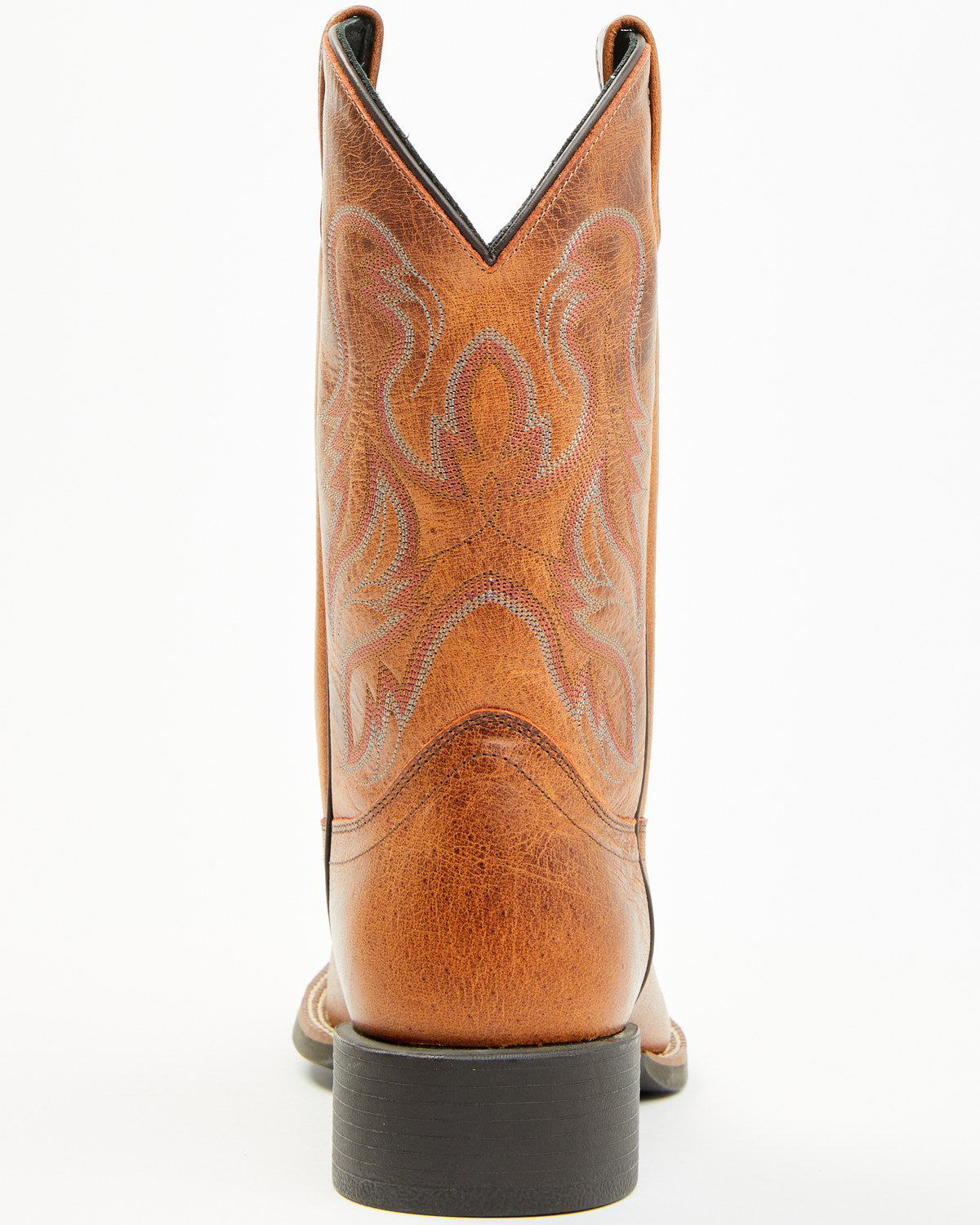 Ace™ Western Boots - Broad Square Toe Brown