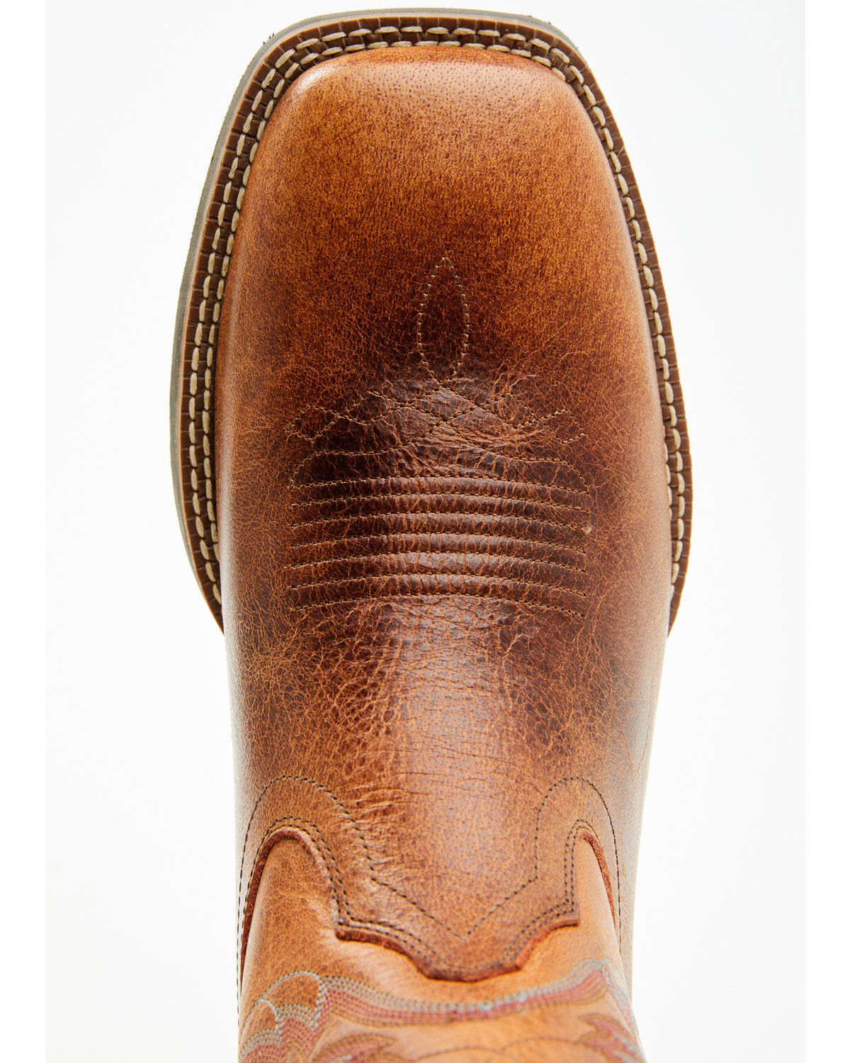 Ace™ Western Boots - Broad Square Toe Brown