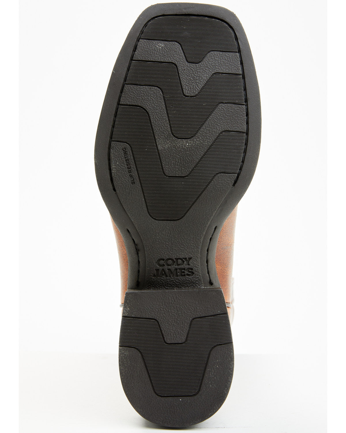 Ace™ Western Boots - Broad Square Toe Brown