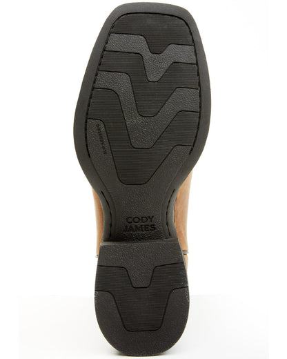 Ace™ Western Boots - Broad Square Toe Tan