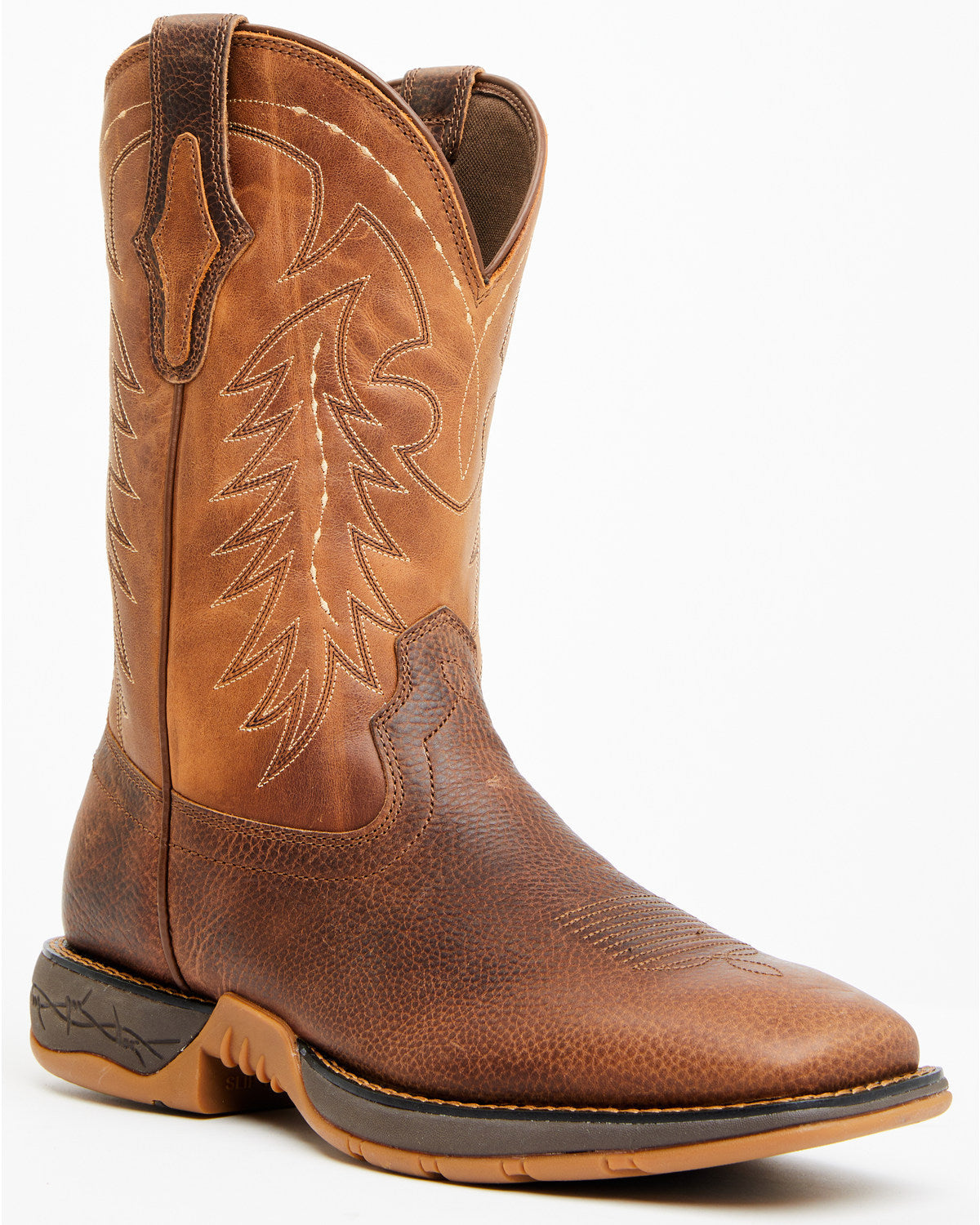 Men's Summit Lite Performance Western Boots - Square Boots Brown