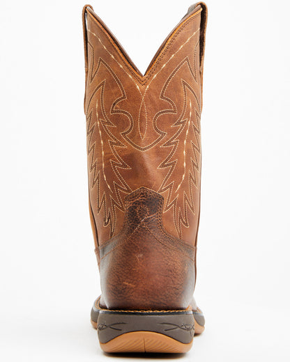 Men's Summit Lite Performance Western Boots - Square Boots Brown