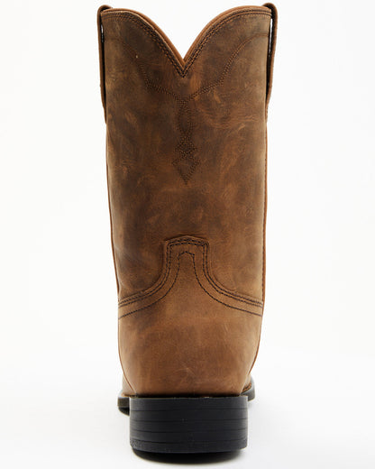 Cush Core® Men's Highland Roper Western Boots - Round Toe Tan