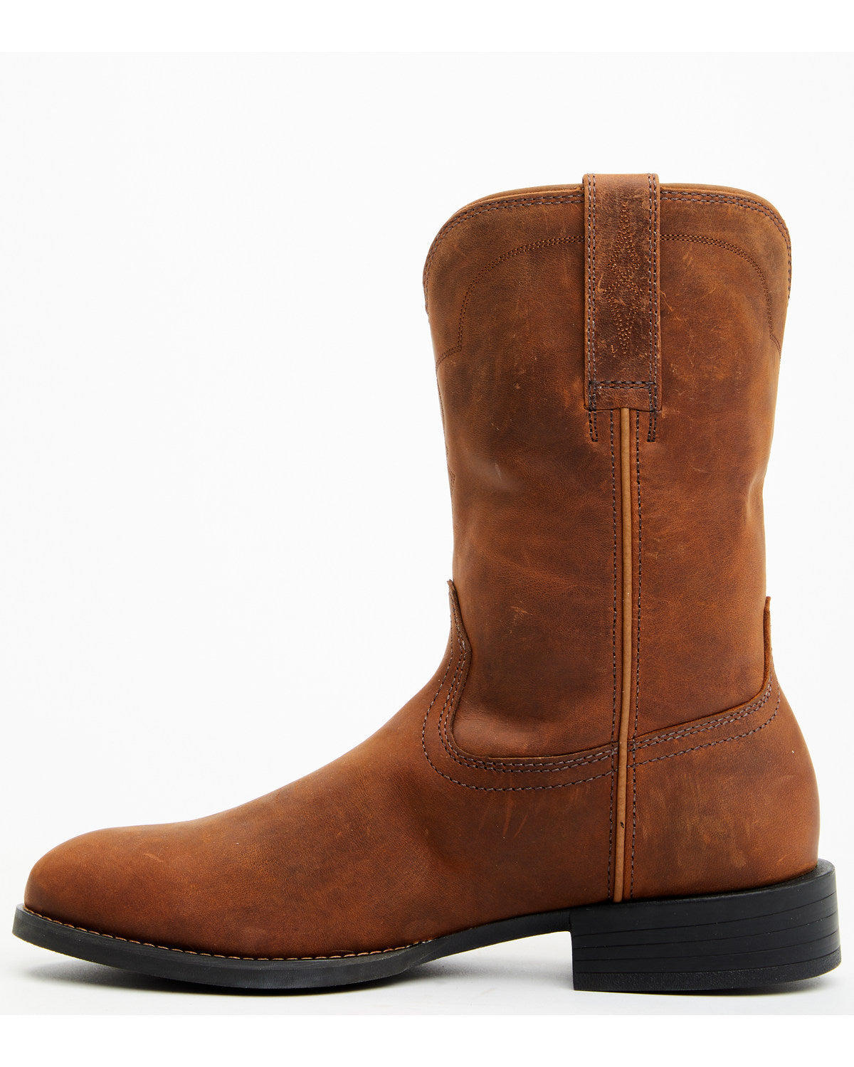 Cush Core® Men's Highland Roper Western Boots - Round Toe Brown
