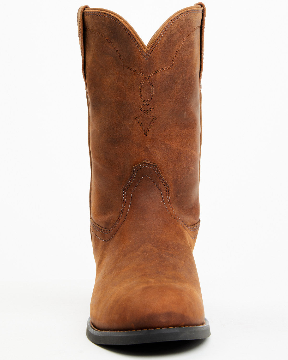 Cush Core® Men's Highland Roper Western Boots - Round Toe Brown