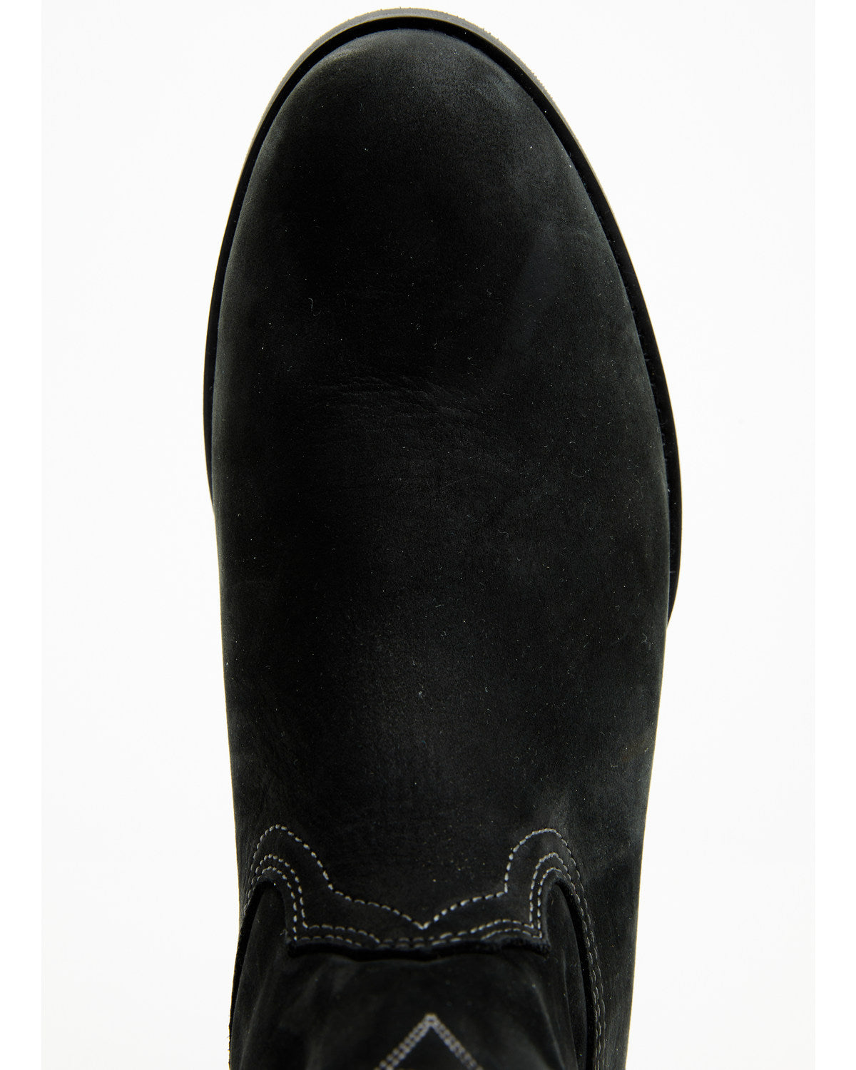 Cush Core® Men's Highland Roper Western Boots - Round Toe Black