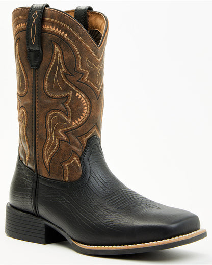 Cush Core® Men's Maverick Performance Western Boots - Broad Black