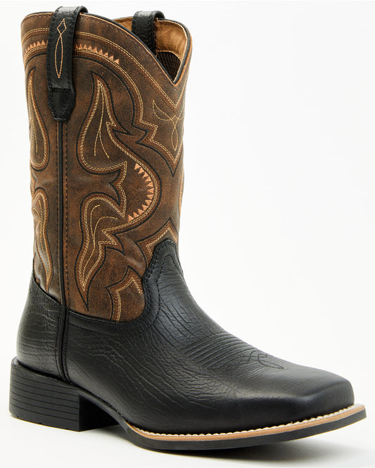Cush Core® Men's Maverick Performance Western Boots - Broad Black