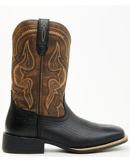 Cush Core® Men's Maverick Performance Western Boots - Broad Black