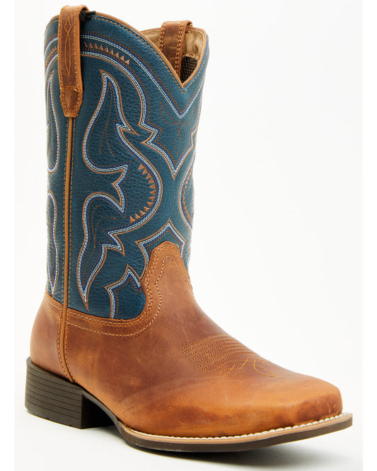 Cush Core® Men's Maverick Performance Western Boots - Broad Blue