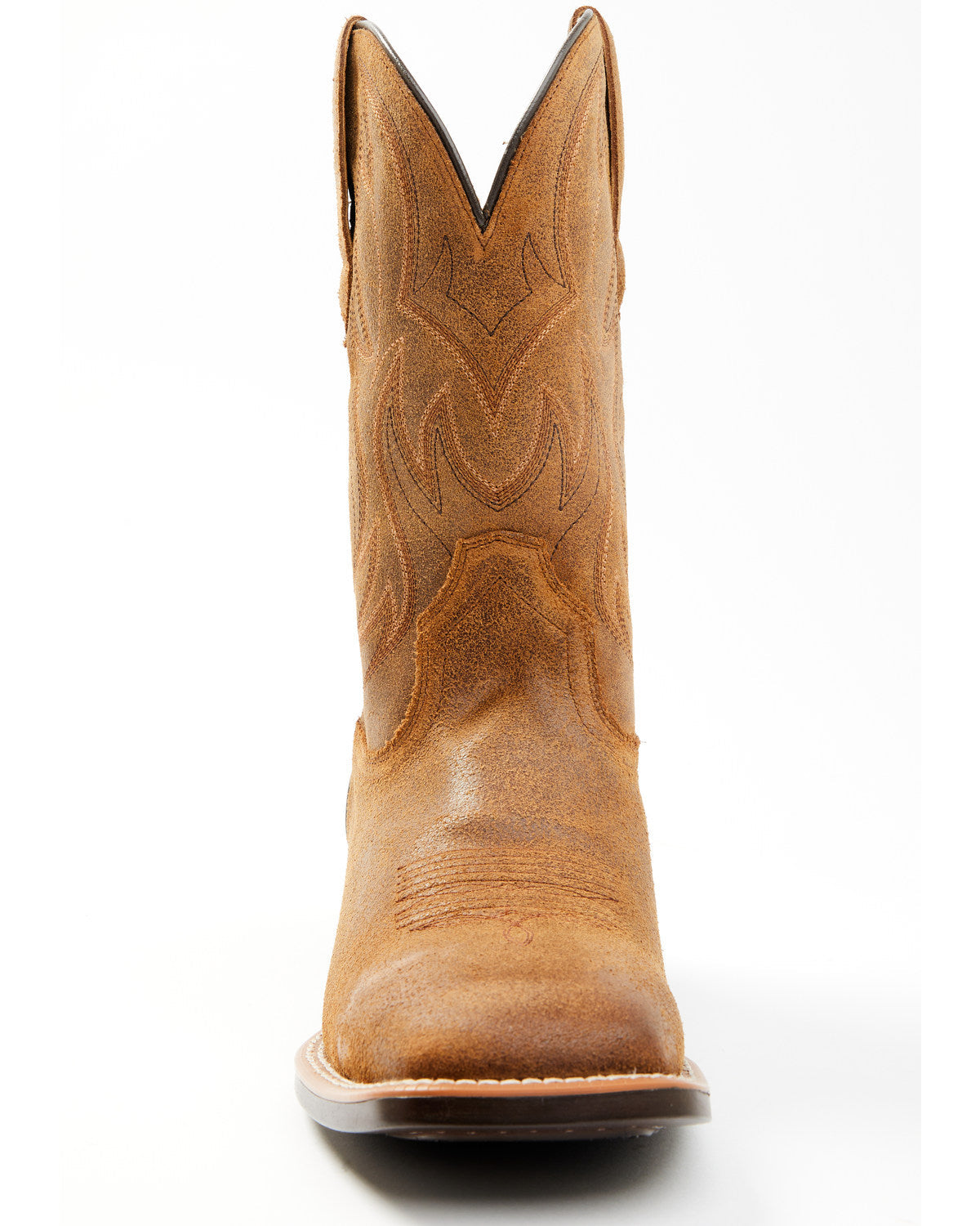 Men's Hoverfly Western Performance Boots - Broad Square Toe Coffee