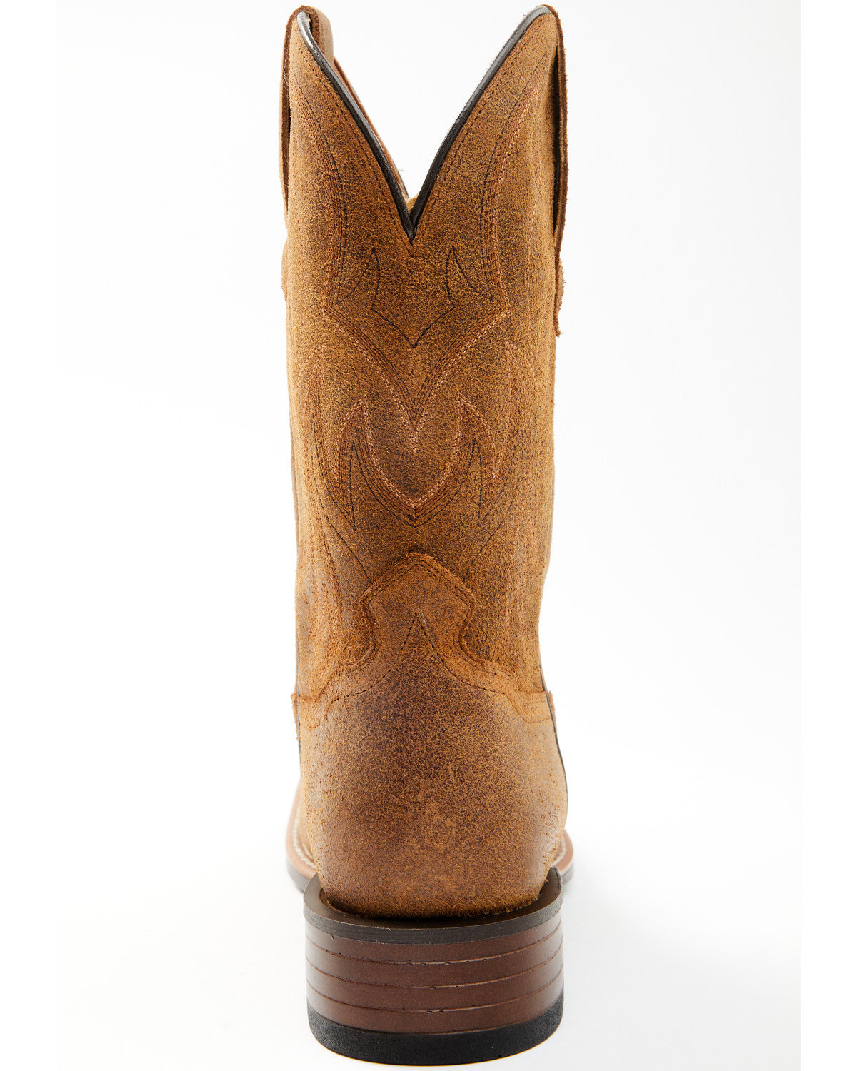Men's Hoverfly Western Performance Boots - Broad Square Toe Coffee