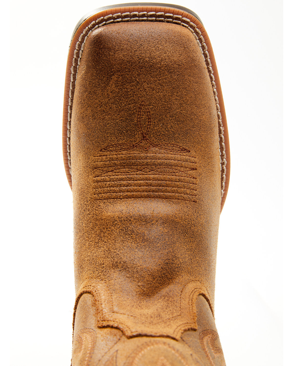 Men's Hoverfly Western Performance Boots - Broad Square Toe Coffee