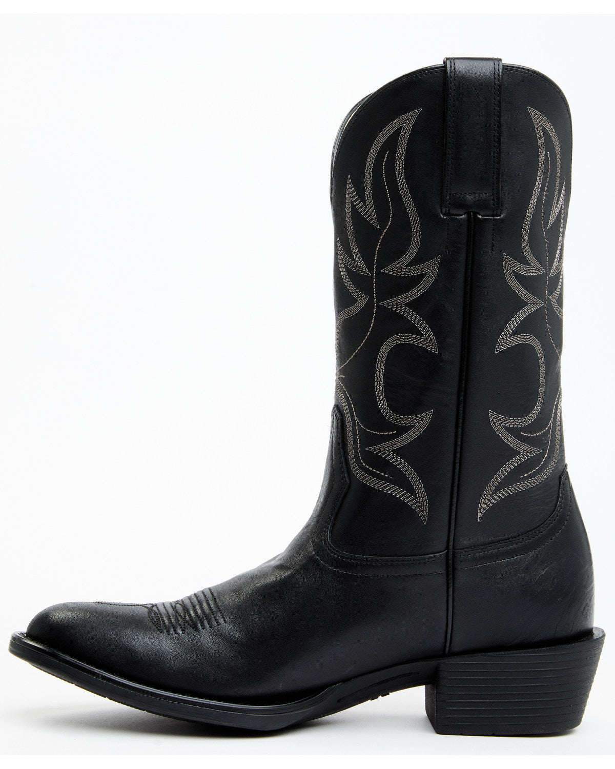 Men's Larsen Performance Western Boots - Round Toe Black