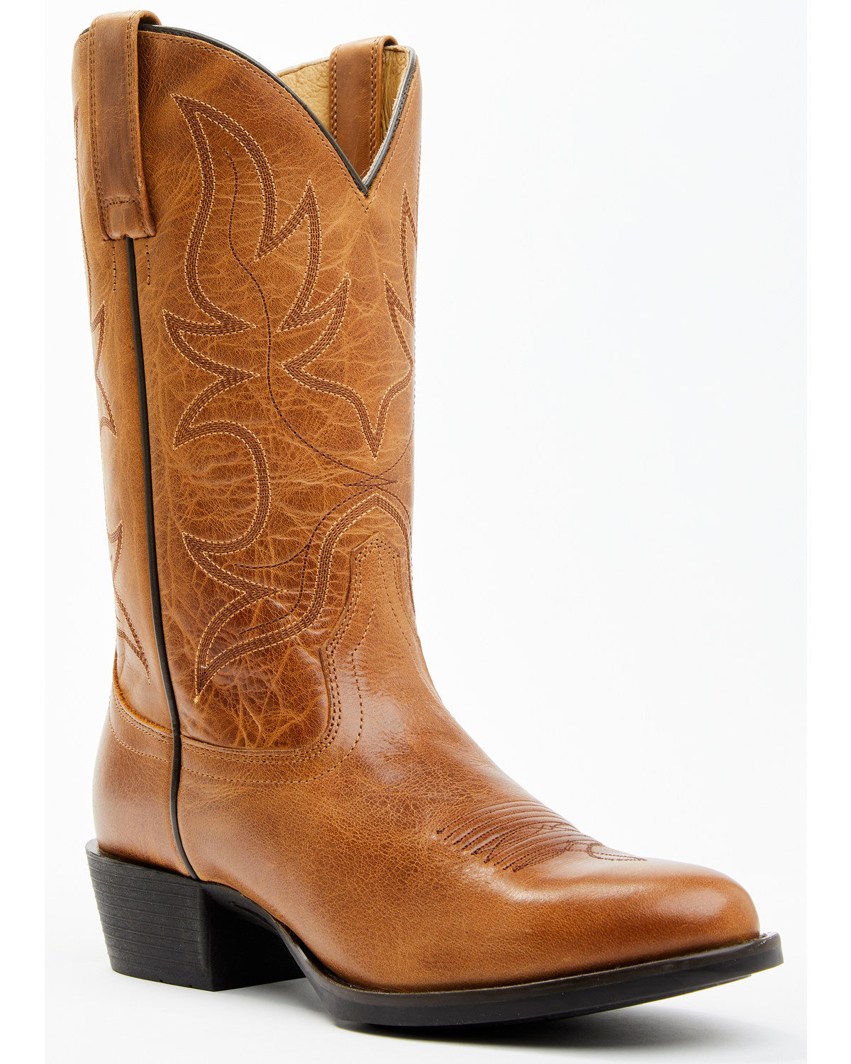 Men's Larsen Performance Western Boots - Round Toe Rust Copper