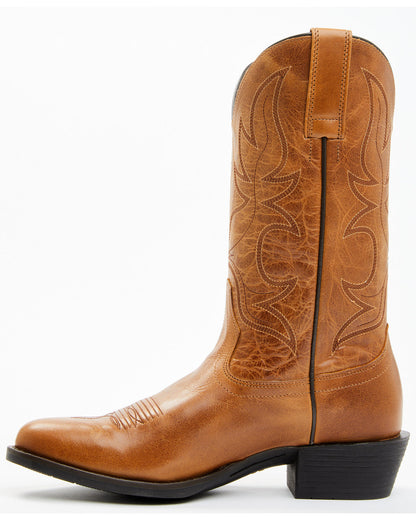 Men's Larsen Performance Western Boots - Round Toe Rust Copper