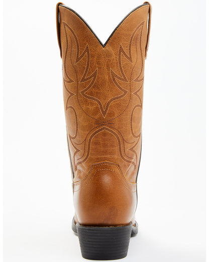 Men's Larsen Performance Western Boots - Round Toe Rust Copper