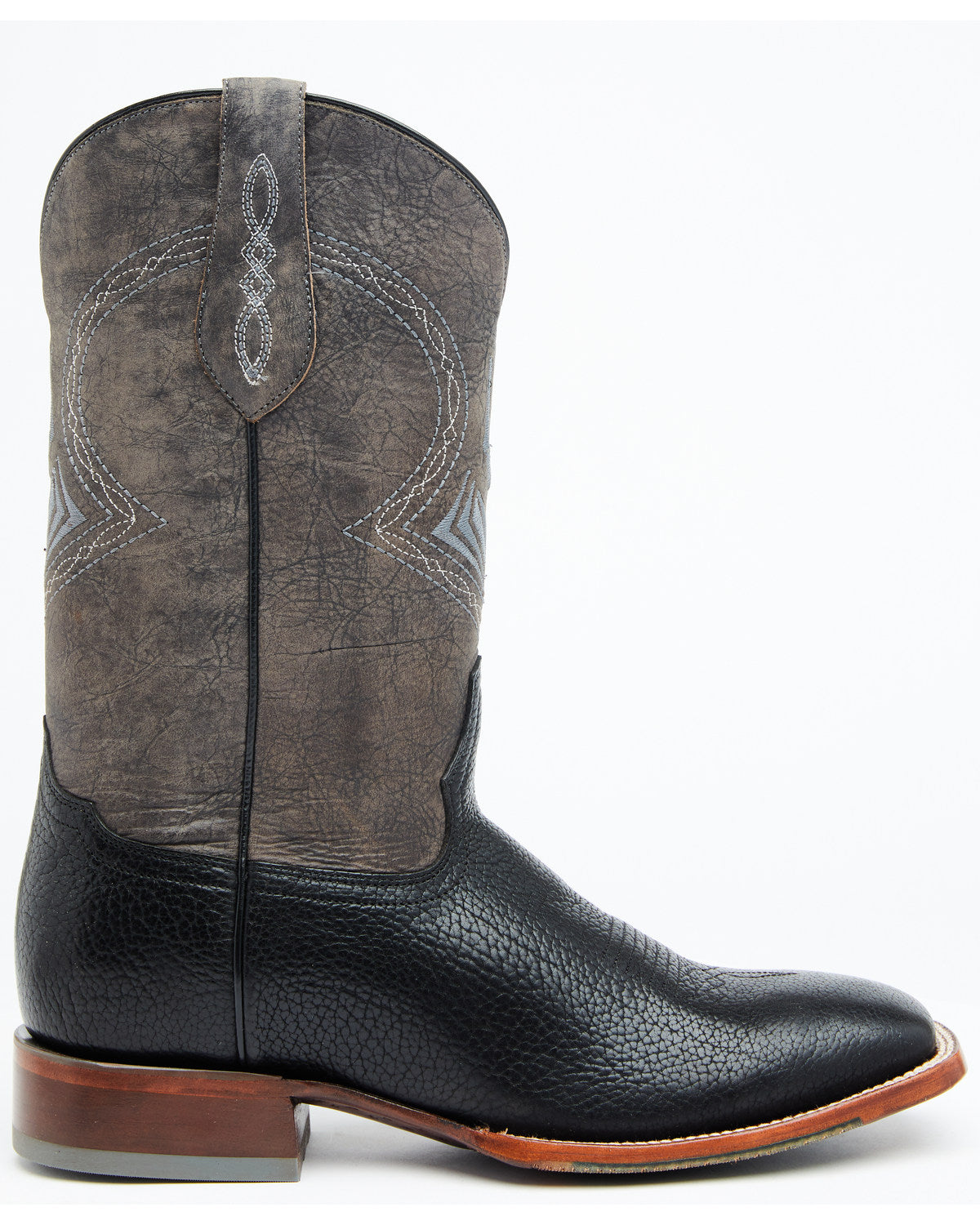 Men's Blue Collection Western Performance Boots - Broad Squ Black