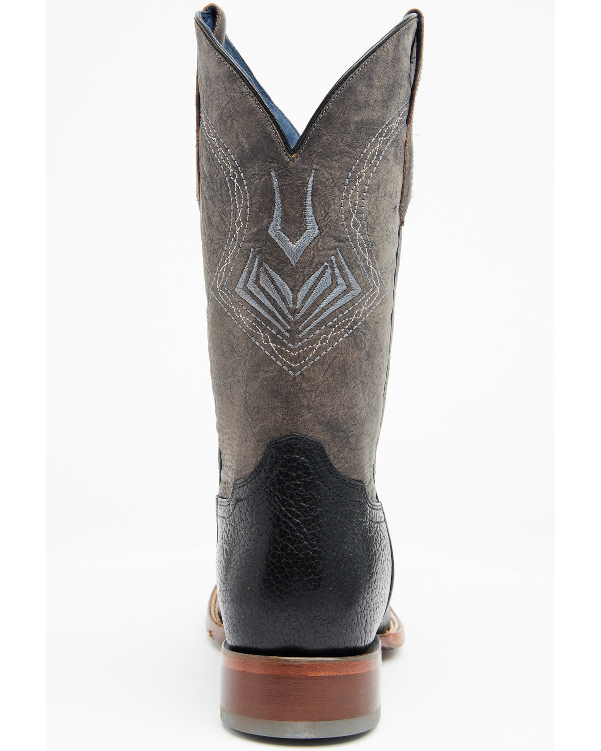 Men's Blue Collection Western Performance Boots - Broad Squ Black