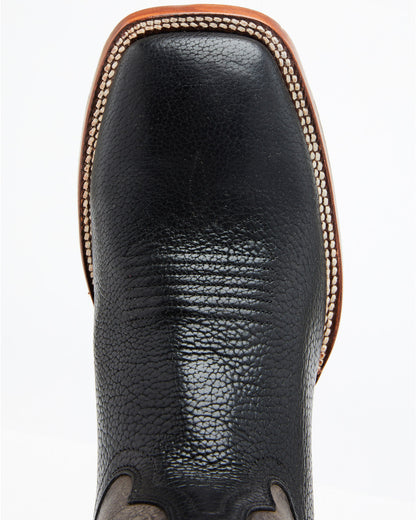 Men's Blue Collection Western Performance Boots - Broad Squ Black