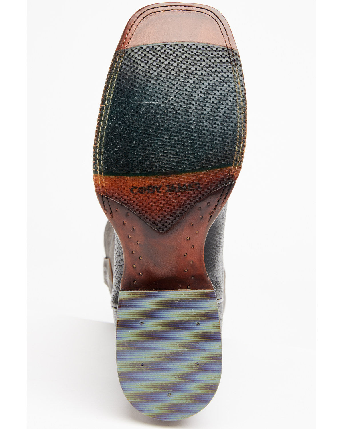 Men's Blue Collection Western Performance Boots - Broad Squ Black