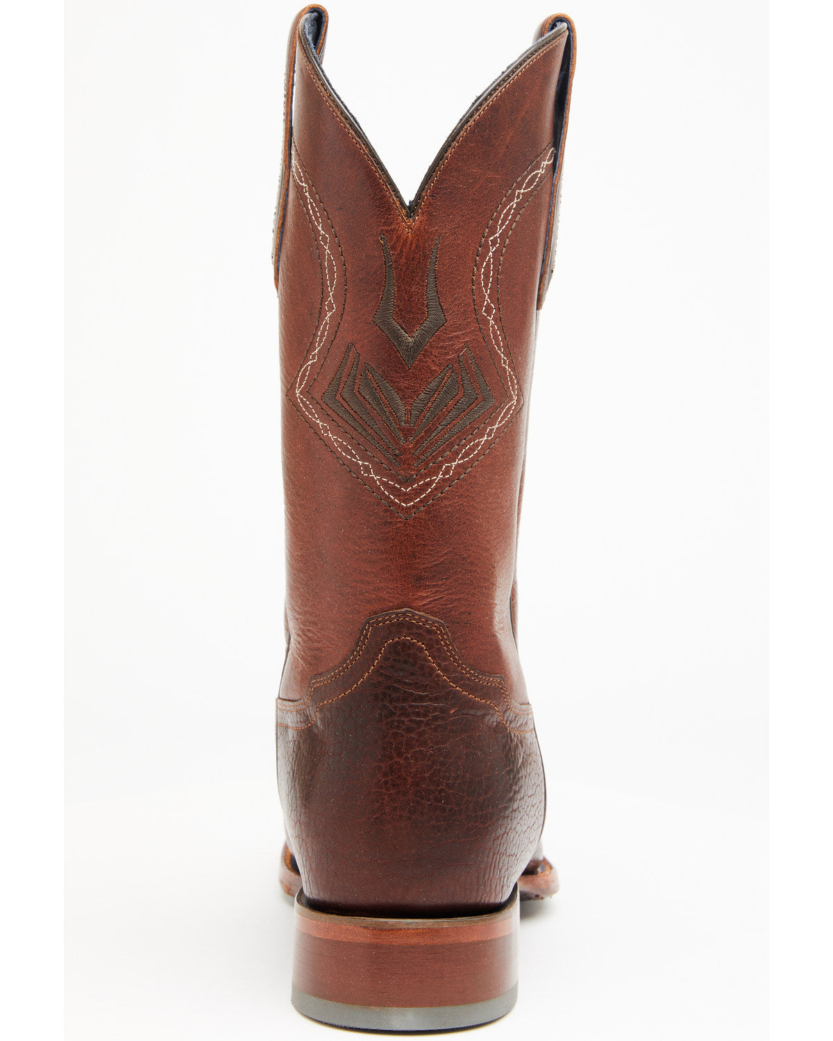 Men's Cognac Honey Western Performance Boots - Broad Square Cognac