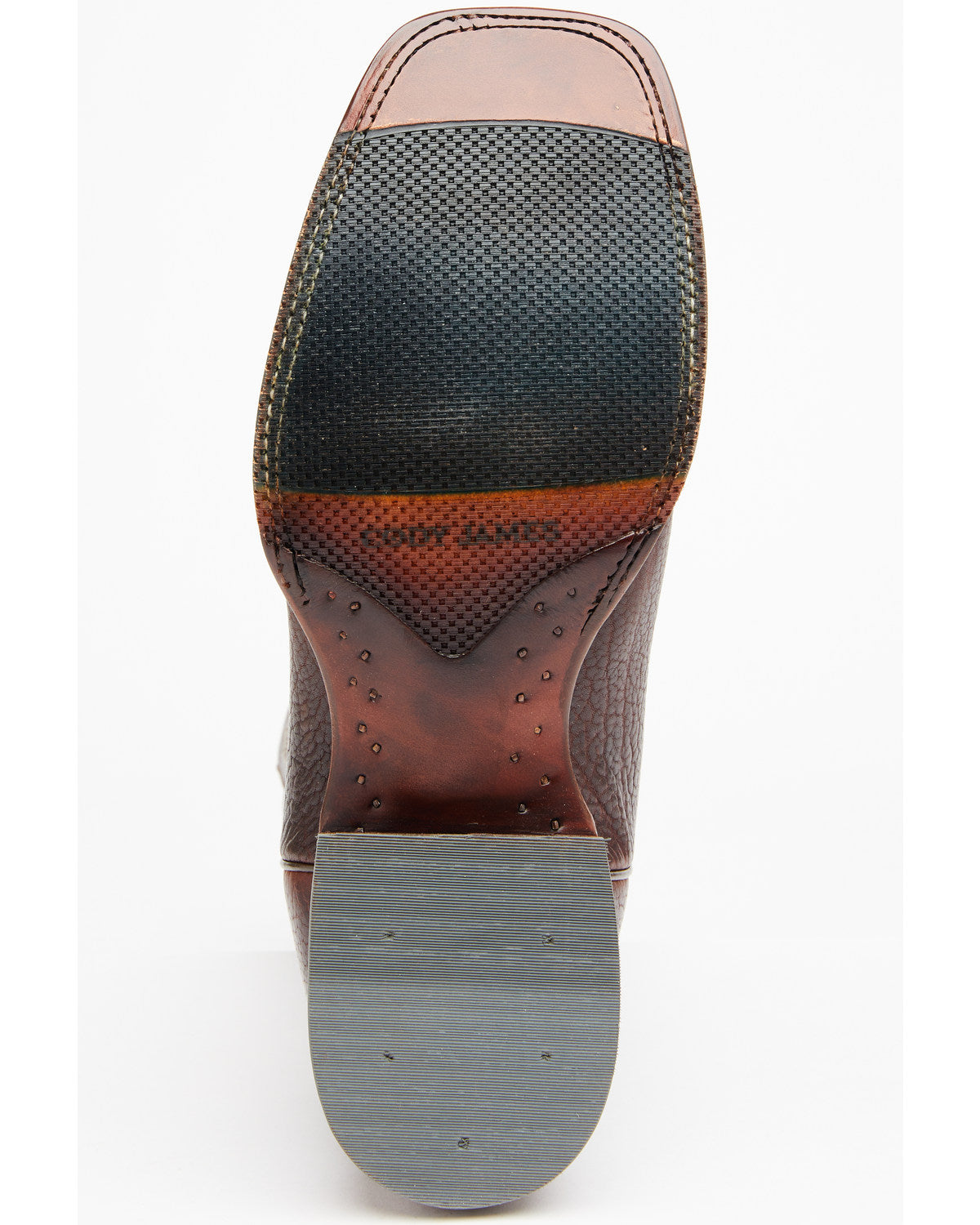 Men's Cognac Honey Western Performance Boots - Broad Square Cognac