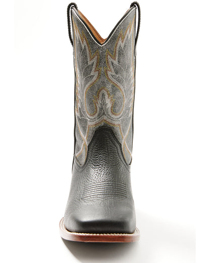 Cush Core® Men's Tracker Western Boots - Broad Square Toe Black