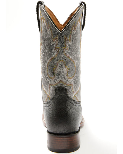 Cush Core® Men's Tracker Western Boots - Broad Square Toe Black
