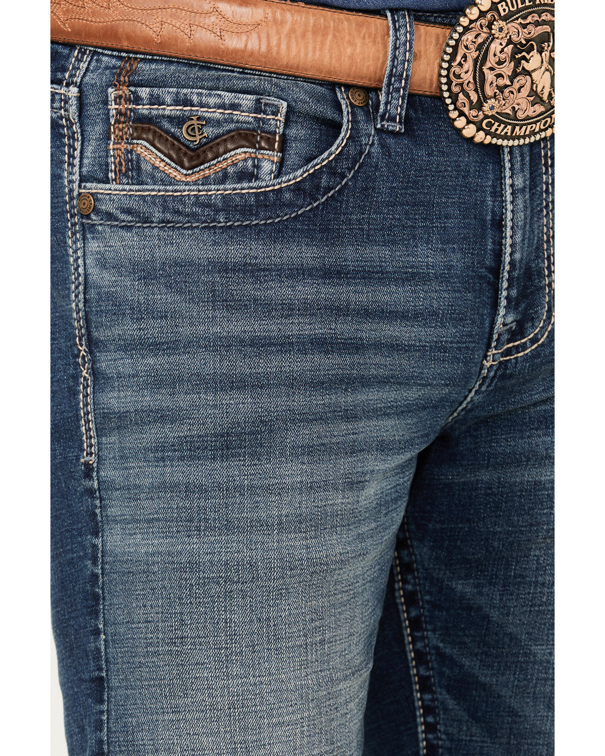 Men's Sundance Wash Jackson Slim Straight Stretch Denim Jea Medium Wash