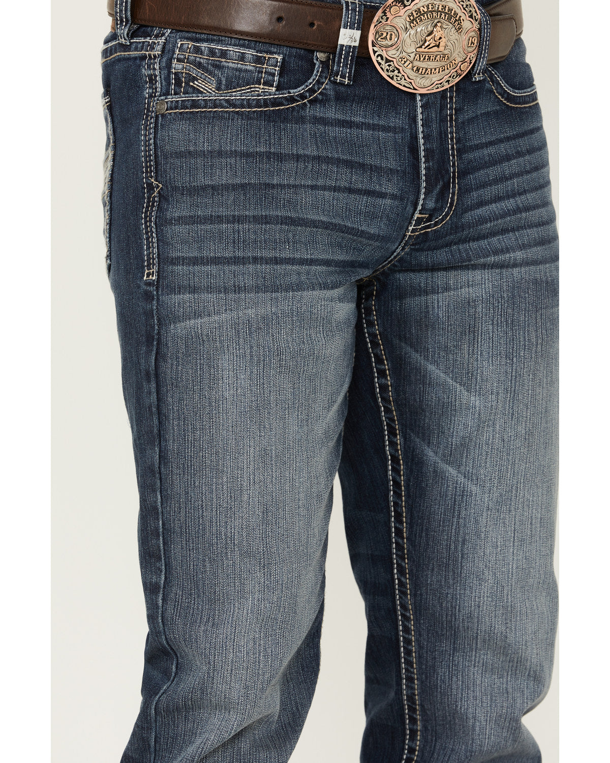 Men's Moonlight Wash Jackson Slim Straight Stretch Denim Je Medium Wash