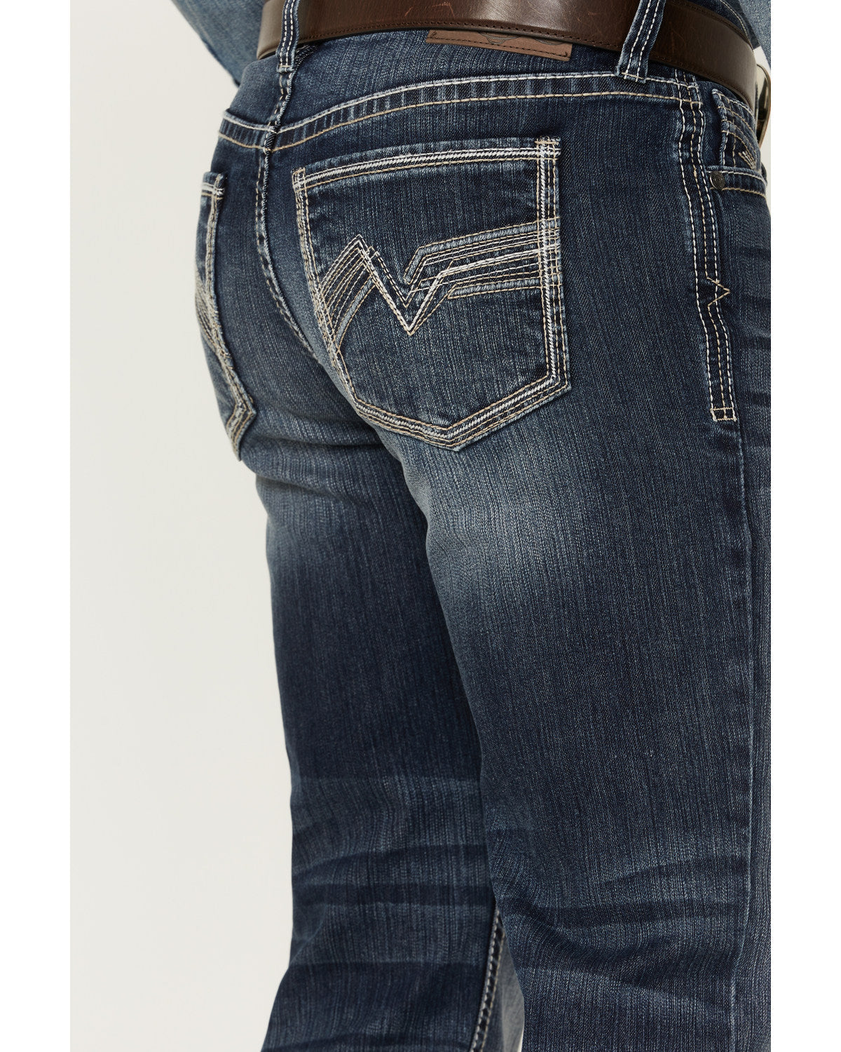 Men's Moonlight Wash Jackson Slim Straight Stretch Denim Je Medium Wash