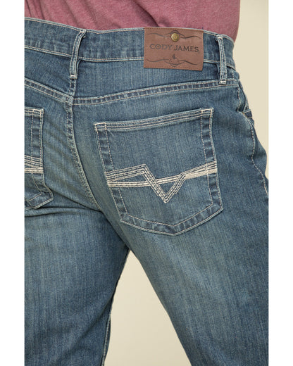 Men's Stone Cold Wash Jackson Slim Straight Stretch Denim J Blue