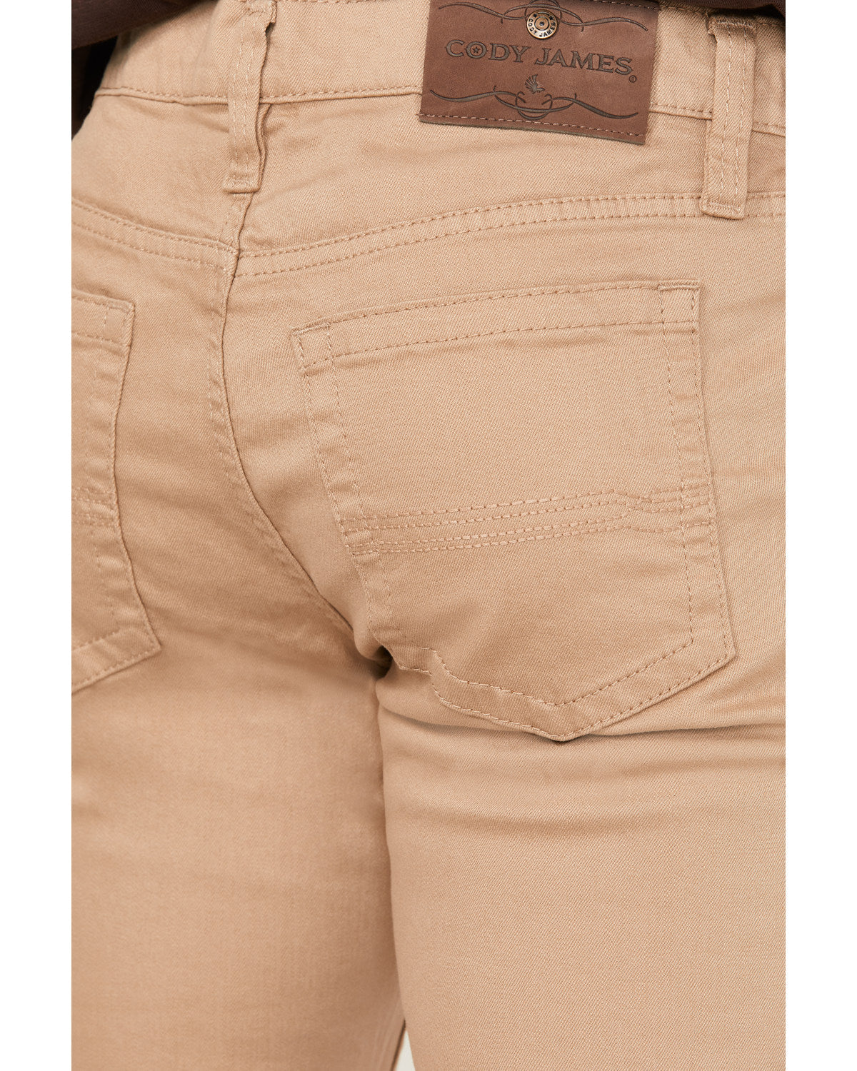 Men's Dalton Wash Jackson Slim Straight Stretch Denim Jeans Tan