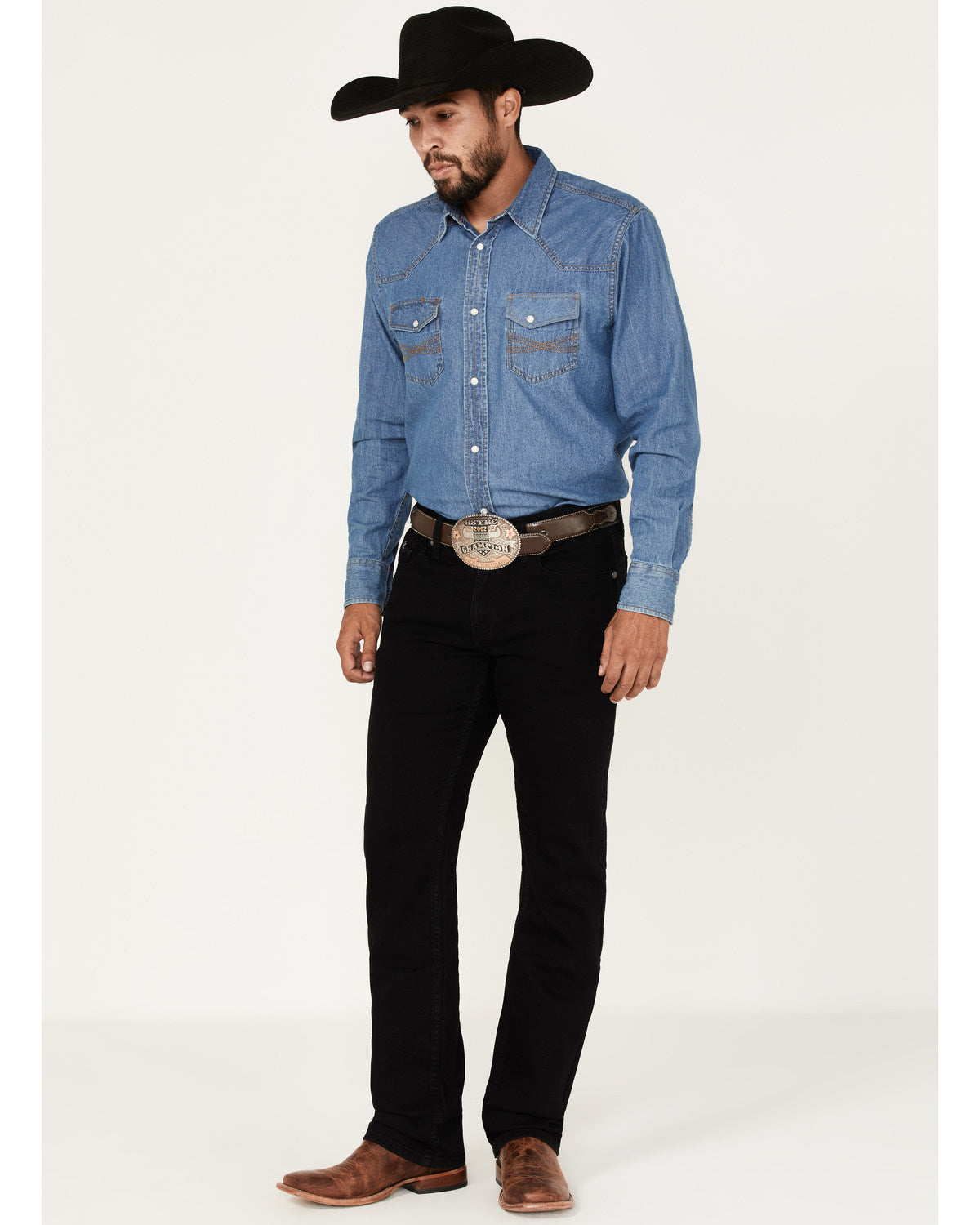 Men's Midnight Wash Jackson Slim Straight Stretch Denim Jea Black