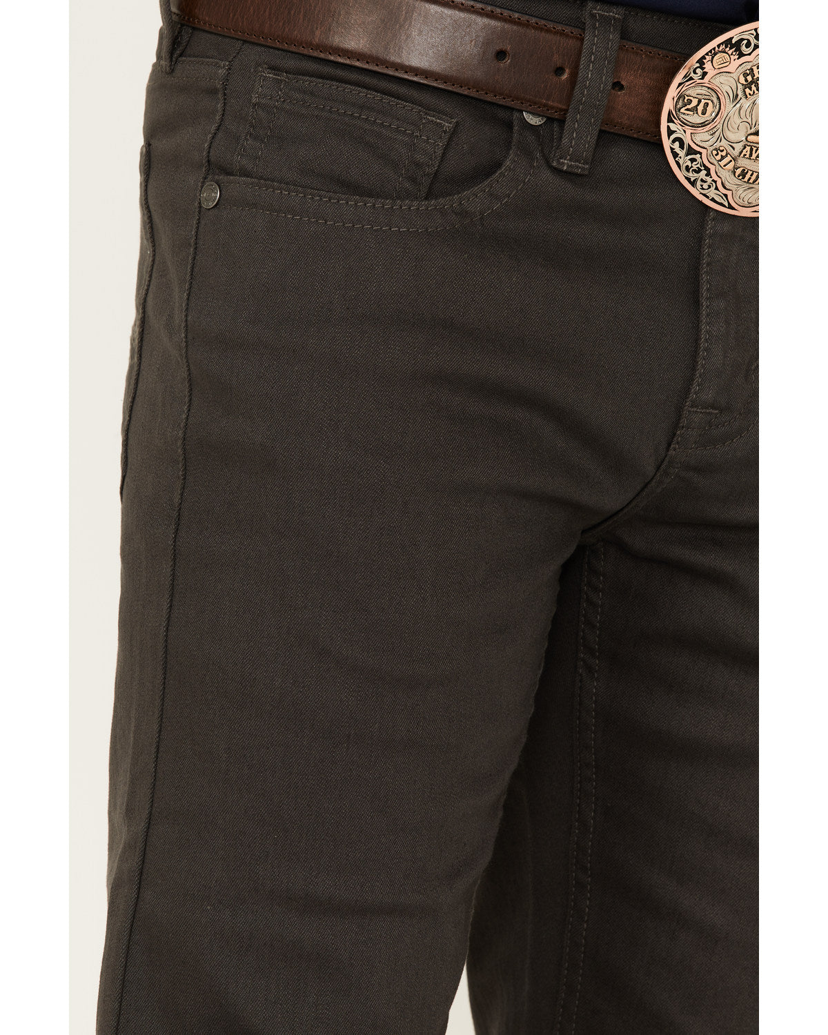 Men's Appaloosa Wash Jackson Slim Straight Stretch Denim Je Grey