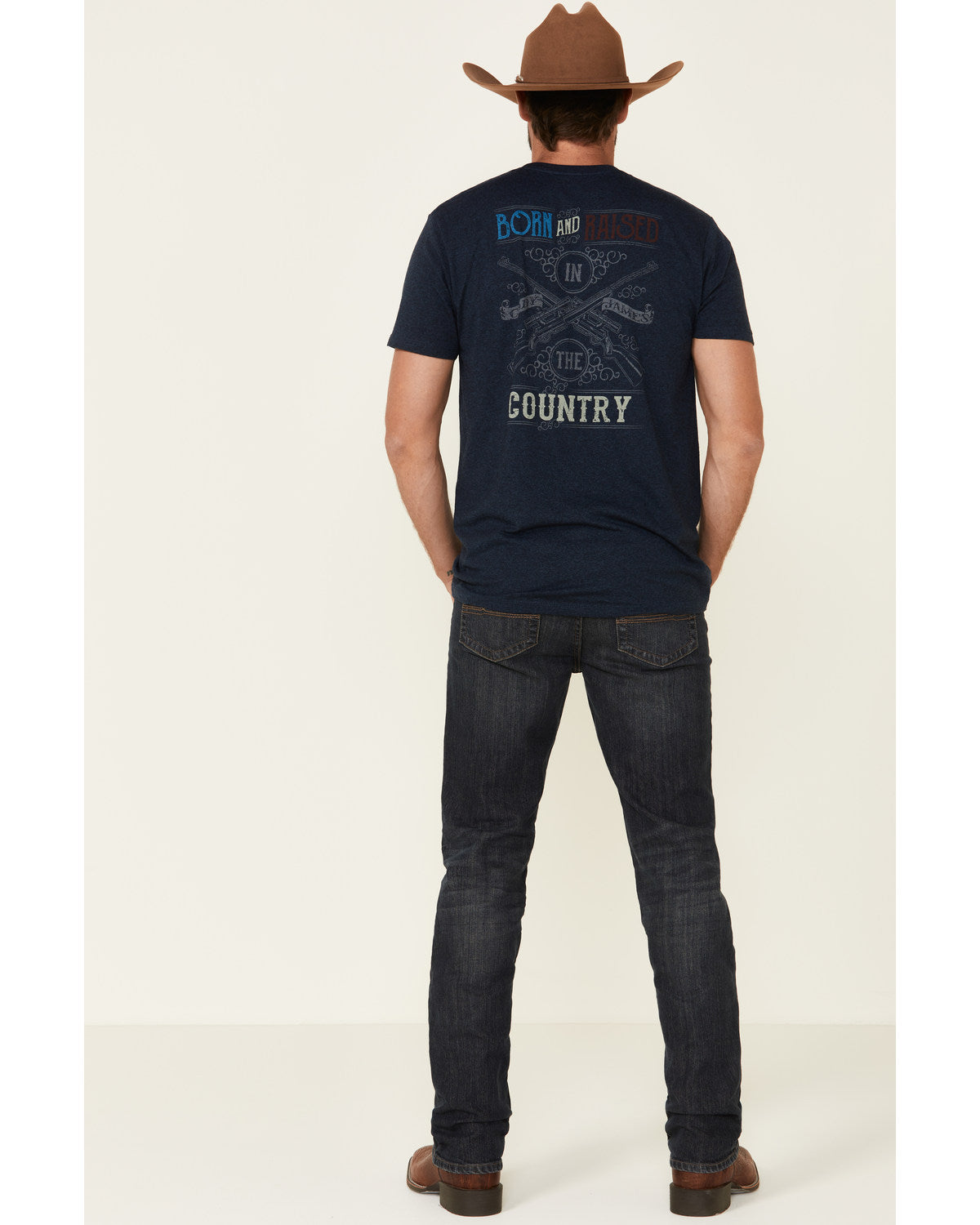 Men's Barn Sour Wash Jackson Slim Straight Stretch Denim Je Blue