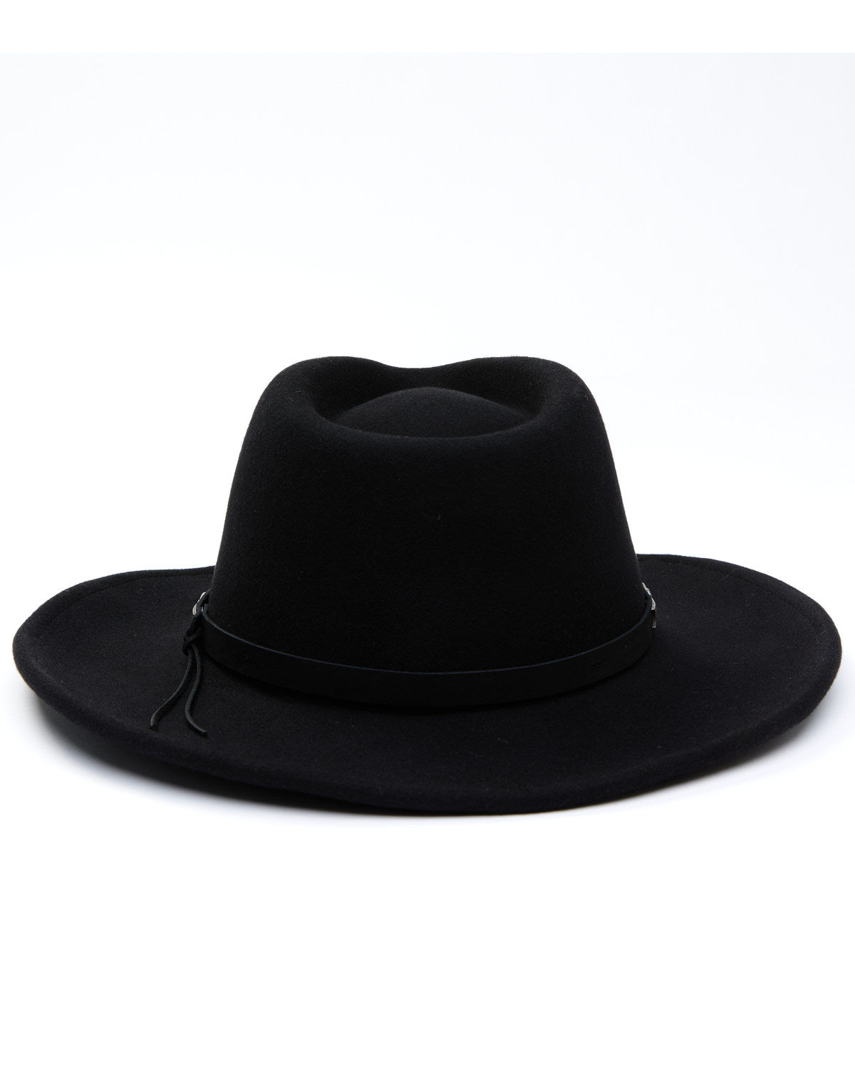 Men's Wool Felt Western Fashion Hat Black